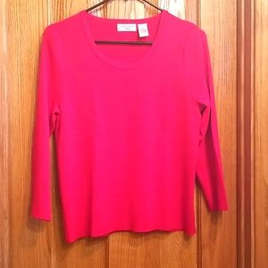 Laura Ashley Red Long Sleeve - Size Petite